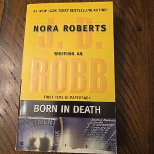 🎉5/$10 Born in Death by J.D. Robb Paperback